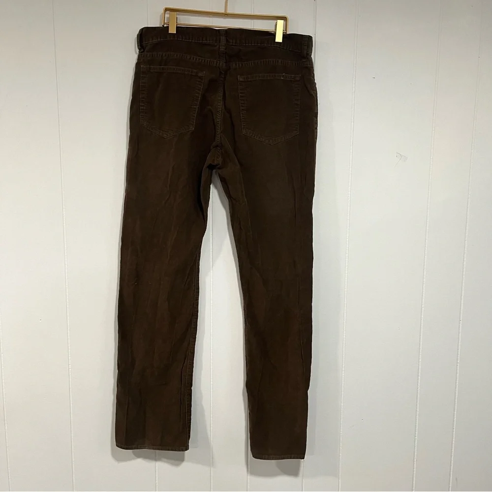 J. Crew Men's Corduroy Pants in Deep Brown